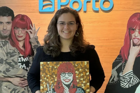 Conheça a artista cosmopolense Paola Tetzner e suas obras em mosaico