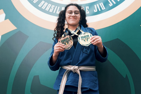 Atleta cosmopolense Izabella Daineze conquista título no Campeonato Brasileiro de Jiu Jitsu